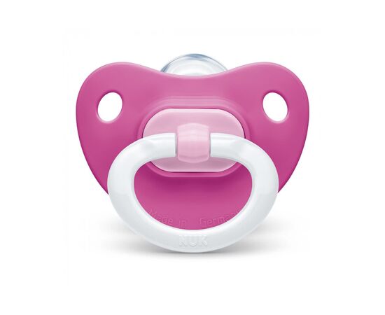 Пустышка Nuk Fashion 0-6 мес розовая (3952350)