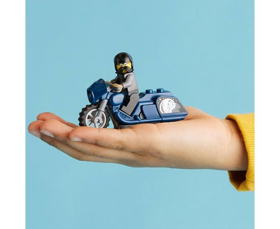 Конструктор LEGO City Stuntz Туристический каскадерский мотоцикл 10 деталей (60331), изображение 4 Конструктор LEGO City Stuntz Туристический каскадерский мотоцикл 10 деталей (60331), изображение 4