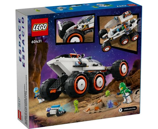 Конструктор LEGO City Космічний дослідницький всюдихід й інопланетне життя 311 деталей (60431), зображення 7 Конструктор LEGO City Космічний дослідницький всюдихід й інопланетне життя 311 деталей (60431), зображення 7