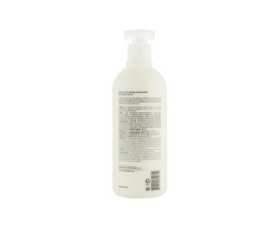 Кондиционер для волос La'dor Moisture Balancing Conditioner Увлажняющий бессиликоновый 530 мл (8809500810612), изображение 2 Кондиционер для волос La'dor Moisture Balancing Conditioner Увлажняющий бессиликоновый 530 мл (8809500810612), изображение 2