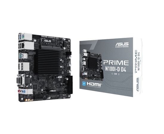 Материнская плата ASUS PRIME N100I-D D4-CSM, изображение 2 Материнская плата ASUS PRIME N100I-D D4-CSM, изображение 2