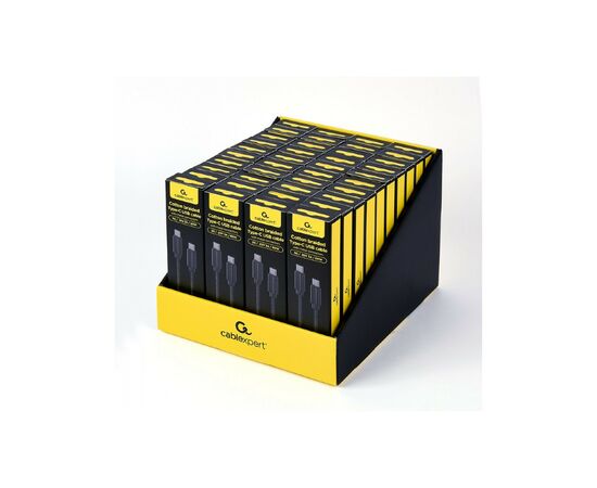 Дата кабель USB-C to USB-C 1.8m 60W USB2.0 Cablexpert (CCDB-mUSB2B-CMCM-6), изображение 3 Дата кабель USB-C to USB-C 1.8m 60W USB2.0 Cablexpert (CCDB-mUSB2B-CMCM-6), изображение 3