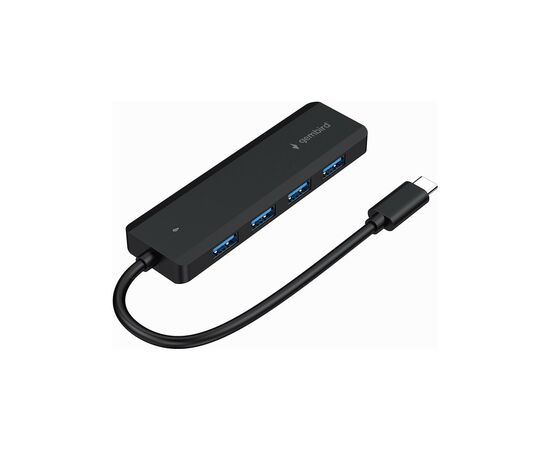 Концентратор Gembird 4 ports USB 3.1,USB-C, USB-C PD (UHB-CM-U3P4P-01), изображение 2 Концентратор Gembird 4 ports USB 3.1,USB-C, USB-C PD (UHB-CM-U3P4P-01), изображение 2