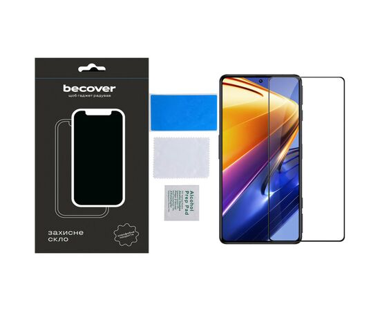 Стекло защитное BeCover Tecno Spark 20 (KJ5n) Black (710626), изображение 4 Стекло защитное BeCover Tecno Spark 20 (KJ5n) Black (710626), изображение 4