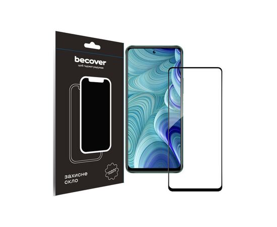 Стекло защитное BeCover Tecno Spark 20C (BG7n) Black (710627)