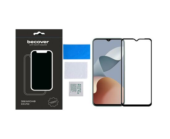 Скло захисне BeCover ZTE Blade A73 Black (710629), зображення 4 Скло захисне BeCover ZTE Blade A73 Black (710629), зображення 4
