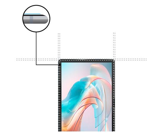 Стекло защитное BeCover Pixus Line 10.1" (710649), изображение 4 Стекло защитное BeCover Pixus Line 10.1" (710649), изображение 4