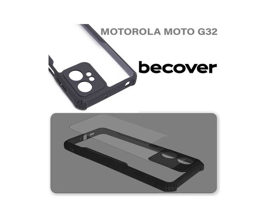 Чехол для мобильного телефона BeCover Anti-Bump Motorola Moto G32 Black (710644), изображение 5
