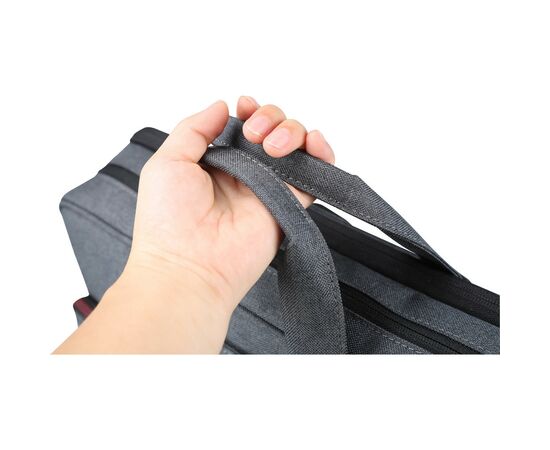 Сумка для ноутбука YENKEE 15.6" TARMAC YBN 1541GY Grey (45012155), изображение 3 Сумка для ноутбука YENKEE 15.6" TARMAC YBN 1541GY Grey (45012155), изображение 3