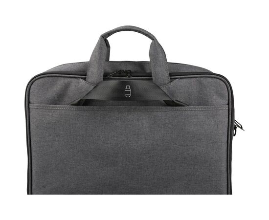 Сумка для ноутбука YENKEE 15.6" TARMAC YBN 1541GY Grey (45012155), изображение 8 Сумка для ноутбука YENKEE 15.6" TARMAC YBN 1541GY Grey (45012155), изображение 8