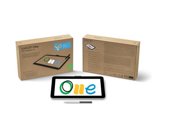 Планшет-монітор Wacom One12 (DTC121W0B), зображення 12 Планшет-монітор Wacom One12 (DTC121W0B), зображення 12