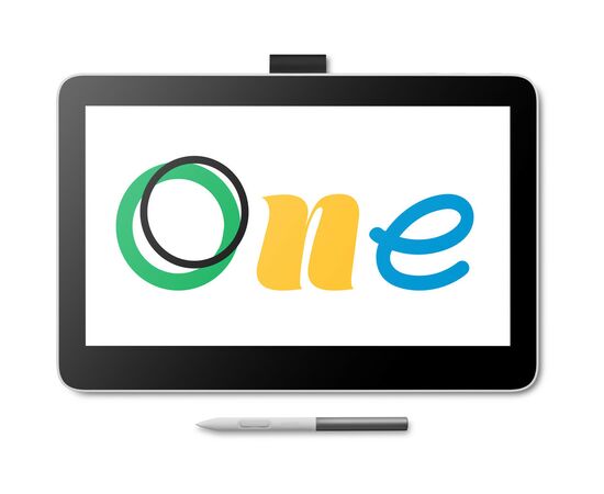 Планшет-монітор Wacom One12 (DTC121W0B), зображення 2 Планшет-монітор Wacom One12 (DTC121W0B), зображення 2
