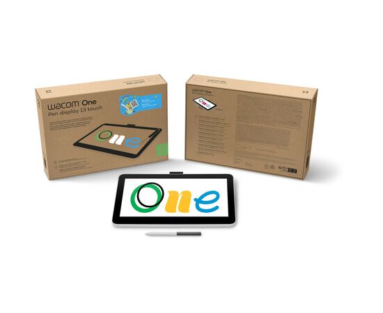 Планшет-монитор Wacom One13 Touch (DTH134W0B), изображение 12 Планшет-монитор Wacom One13 Touch (DTH134W0B), изображение 12