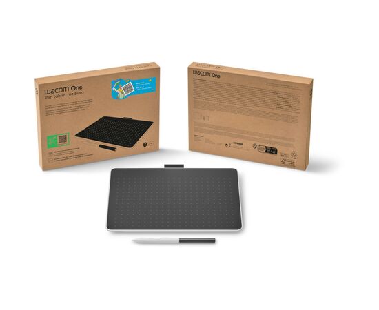 Графический планшет Wacom One M Bluetooth (CTC6110WLW1B), изображение 10 Графический планшет Wacom One M Bluetooth (CTC6110WLW1B), изображение 10