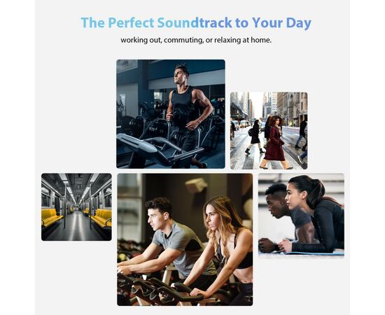 Наушники Blackview AirBuds 4 White (6931548312666), изображение 11 Наушники Blackview AirBuds 4 White (6931548312666), изображение 11