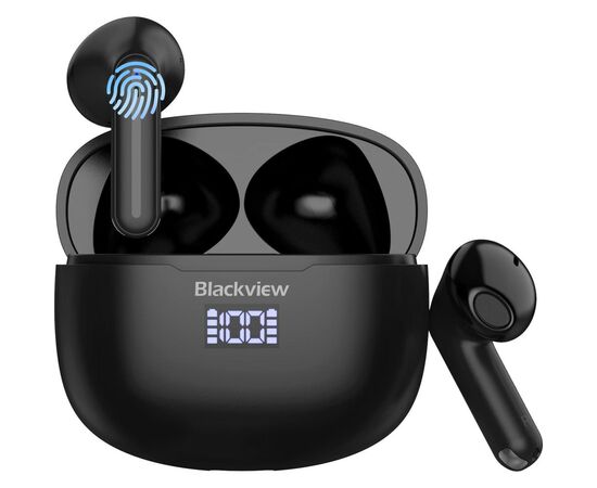 Навушники Blackview AirBuds 7 Black (6931548310235), зображення 4 Навушники Blackview AirBuds 7 Black (6931548310235), зображення 4