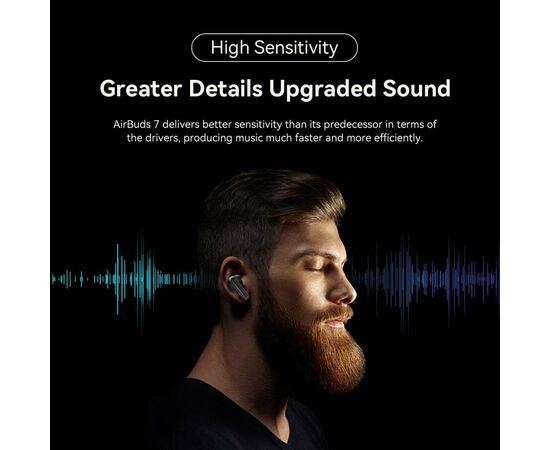 Навушники Blackview AirBuds 7 White (6931548310747), зображення 11 Навушники Blackview AirBuds 7 White (6931548310747), зображення 11