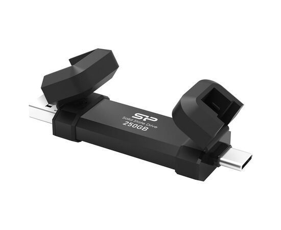 Накопичувач SSD USB 3.2 250GB DS72 Silicon Power (SP250GBUC3S72V1K)
