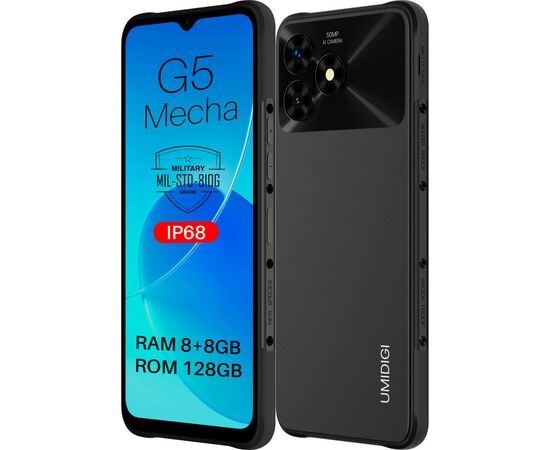 Мобильный телефон Umidigi G5 Mecha (RP08) 8/128Gb Black (6973553523002), изображение 11 Мобильный телефон Umidigi G5 Mecha (RP08) 8/128Gb Black (6973553523002), изображение 11