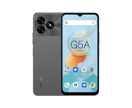 Мобільний телефон Umidigi G5A (MP38) 4/64Gb Gray (6973553523309)