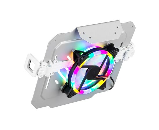 Подставка для ноутбука OfficePro для кронштейнів VESA 75x75,100x100 +RGB (LH474W), изображение 3 Подставка для ноутбука OfficePro для кронштейнів VESA 75x75,100x100 +RGB (LH474W), изображение 3