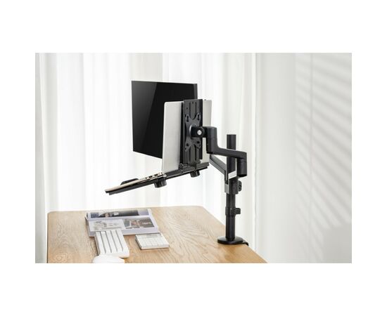 Подставка для ноутбука OfficePro для кронштейнів VESA 75x75 (LH524B), изображение 10 Подставка для ноутбука OfficePro для кронштейнів VESA 75x75 (LH524B), изображение 10