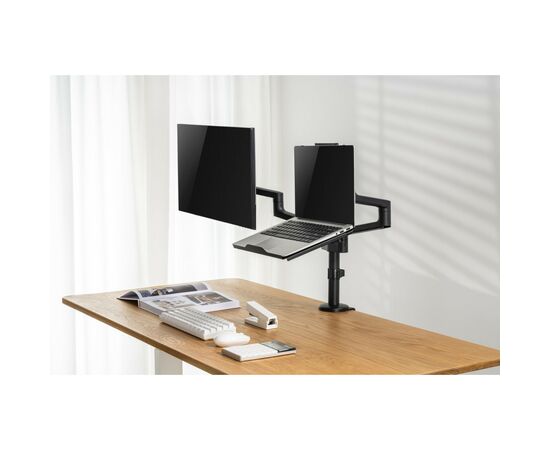 Подставка для ноутбука OfficePro для кронштейнів VESA 75x75 (LH524B), изображение 12 Подставка для ноутбука OfficePro для кронштейнів VESA 75x75 (LH524B), изображение 12