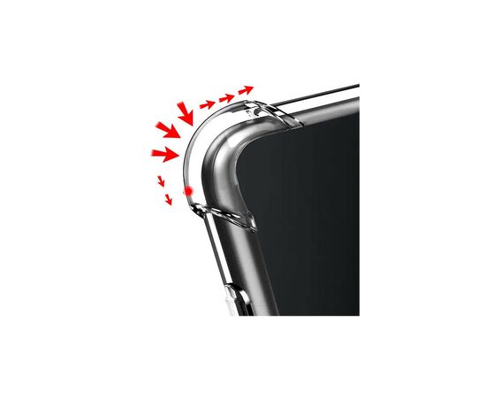 Чохол до мобільного телефона BeCover Anti-Shock Tecno Spark 20C (BG7n) Clear (710617), зображення 3