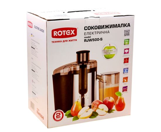 Соковыжималка Rotex RJW500-S, изображение 5 Соковыжималка Rotex RJW500-S, изображение 5