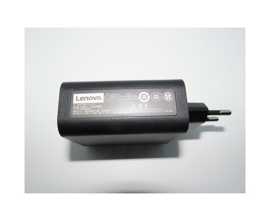 Блок питания к ноутбуку Lenovo 65W 20V, 3.25A / 5V, 2A разъем bevel USB (косой) wall mount (ADL65WDA / A40248), изображение 3 Блок питания к ноутбуку Lenovo 65W 20V, 3.25A / 5V, 2A разъем bevel USB (косой) wall mount (ADL65WDA / A40248), изображение 3