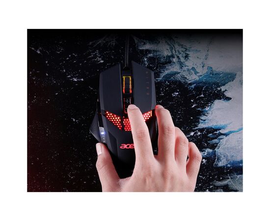 Мышка Acer NITRO NMW120 USB Black (GP.MCE11.01R), изображение 2 Мышка Acer NITRO NMW120 USB Black (GP.MCE11.01R), изображение 2