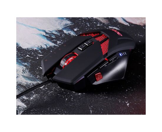 Мышка Acer NITRO NMW120 USB Black (GP.MCE11.01R), изображение 3 Мышка Acer NITRO NMW120 USB Black (GP.MCE11.01R), изображение 3