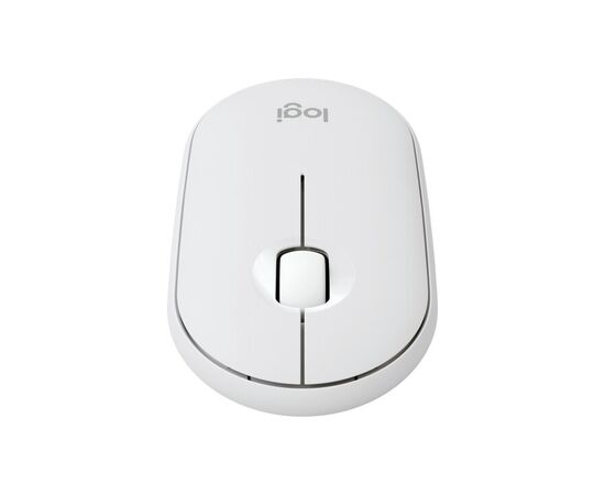 Мышка Logitech M350s Wireless White (910-007013), изображение 3 Мышка Logitech M350s Wireless White (910-007013), изображение 3
