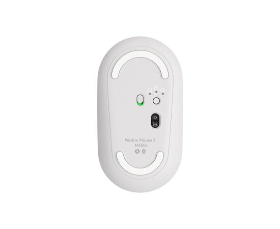 Мышка Logitech M350s Wireless White (910-007013), изображение 6 Мышка Logitech M350s Wireless White (910-007013), изображение 6