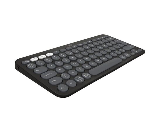 Клавиатура Logitech K380s Multi-Device Bluetooth UA Graphite (920-011851), изображение 2 Клавиатура Logitech K380s Multi-Device Bluetooth UA Graphite (920-011851), изображение 2