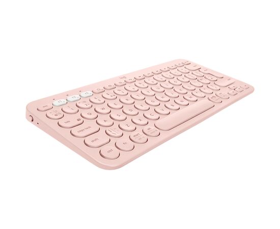 Клавиатура Logitech K380s Multi-Device Bluetooth UA Rose (920-011853), изображение 2 Клавиатура Logitech K380s Multi-Device Bluetooth UA Rose (920-011853), изображение 2