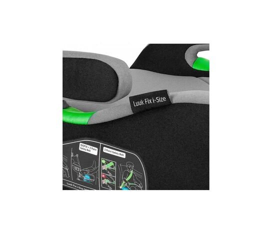 Автокресло Lionelo Luuk Fix I-Size Luuk бустер Black Carbon (LO-LUUK FIX I-SIZE BLACK CARBON), изображение 5 Автокресло Lionelo Luuk Fix I-Size Luuk бустер Black Carbon (LO-LUUK FIX I-SIZE BLACK CARBON), изображение 5