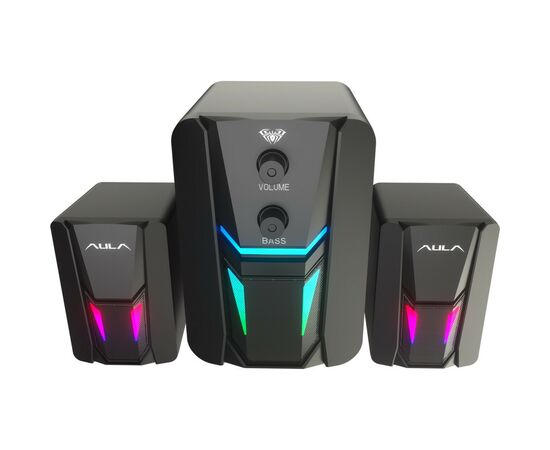 Акустическая система Aula N-189 2.1 Led USB Black (6948391265070), изображение 4 Акустическая система Aula N-189 2.1 Led USB Black (6948391265070), изображение 4