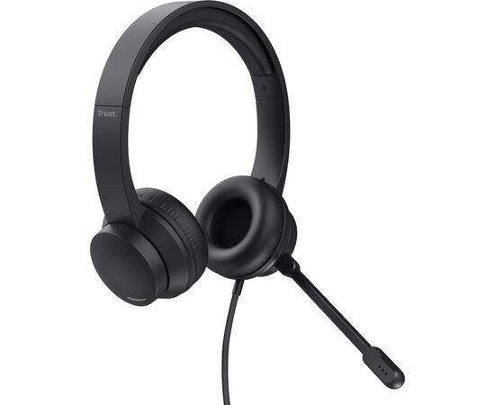 Наушники Trust Ayda PC 3.5mm Black (25087), изображение 3