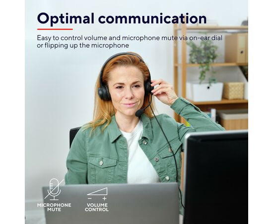 Наушники Trust Ayda PC 3.5mm Black (25087), изображение 7