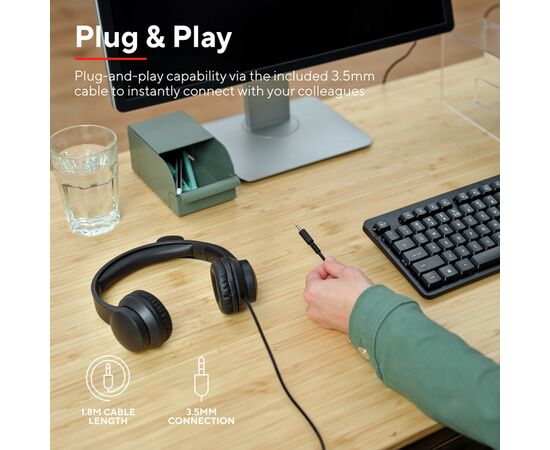 Наушники Trust Ayda PC 3.5mm Black (25087), изображение 9