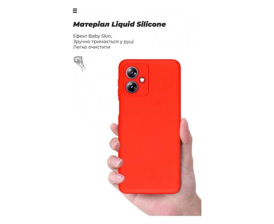 Чохол до мобільного телефона Armorstandart ICON Case Motorola G54 Power Camera cover Red (ARM70548), зображення 7
