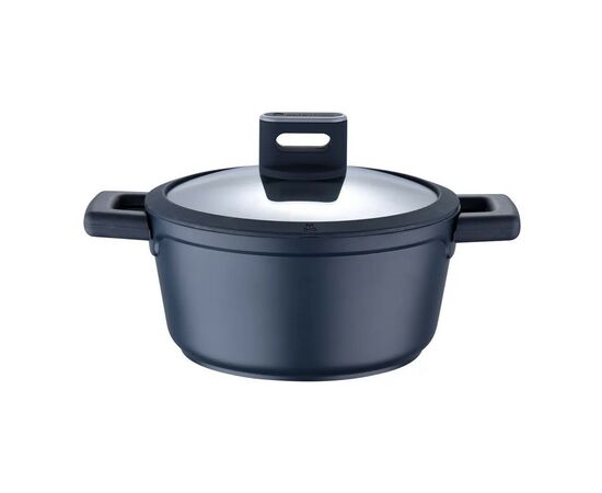 Кастрюля MasterPro Indigo з кришкою 1.3 л (BGMP-7978), изображение 2 Кастрюля MasterPro Indigo з кришкою 1.3 л (BGMP-7978), изображение 2