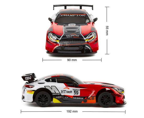 Радіокерована іграшка KS Drive Road Rebels 1:24, червоний (16599OB), зображення 6 Радіокерована іграшка KS Drive Road Rebels 1:24, червоний (16599OB), зображення 6