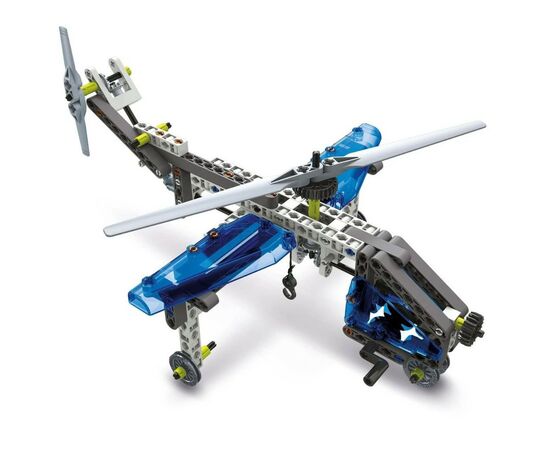 Конструктор Clementoni 10 в 1 Aeroplanes & Helicopters, серия Science & Play, 200 деталей (75028), изображение 5 Конструктор Clementoni 10 в 1 Aeroplanes & Helicopters, серия Science & Play, 200 деталей (75028), изображение 5