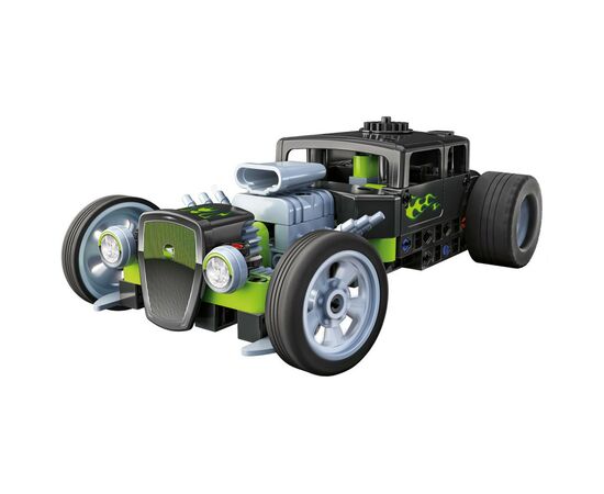 Конструктор Clementoni 2 в 1 Hot Rod & Race Truck, серия Science & Play, 120 деталей (75076), изображение 2 Конструктор Clementoni 2 в 1 Hot Rod & Race Truck, серия Science & Play, 120 деталей (75076), изображение 2