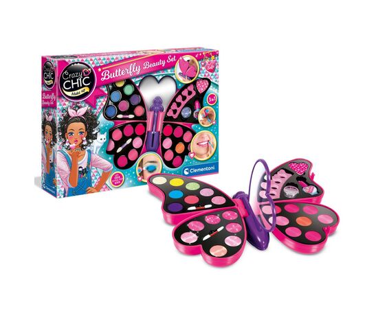 Дитяча косметика Clementoni Butterfly серія Crazy Chic (15994), зображення 3 Дитяча косметика Clementoni Butterfly серія Crazy Chic (15994), зображення 3