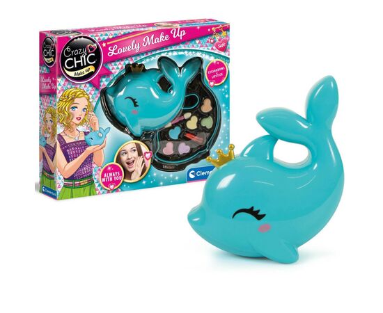 Детская косметика Clementoni Lovely Make Up. Дельфин, серия Crazy Chic (18630), изображение 6 Детская косметика Clementoni Lovely Make Up. Дельфин, серия Crazy Chic (18630), изображение 6