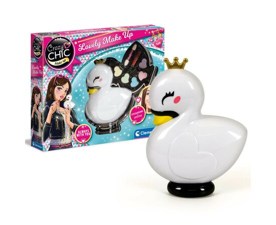 Дитяча косметика Clementoni Lovely Make Up. Swan, серія Crazy Chic (18632), зображення 6 Дитяча косметика Clementoni Lovely Make Up. Swan, серія Crazy Chic (18632), зображення 6