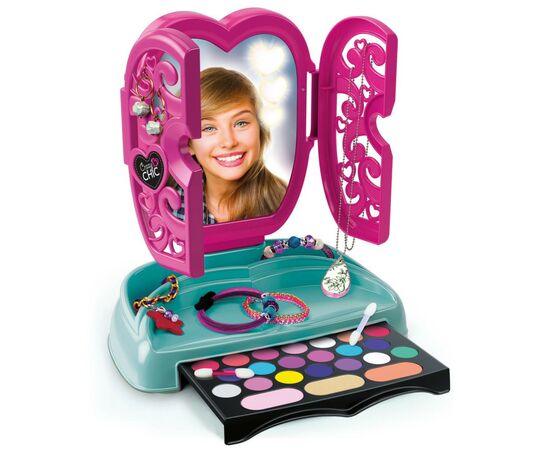 Детская косметика Clementoni The Make-Up Mirror, серия Crazy Chic (18541), изображение 2 Детская косметика Clementoni The Make-Up Mirror, серия Crazy Chic (18541), изображение 2